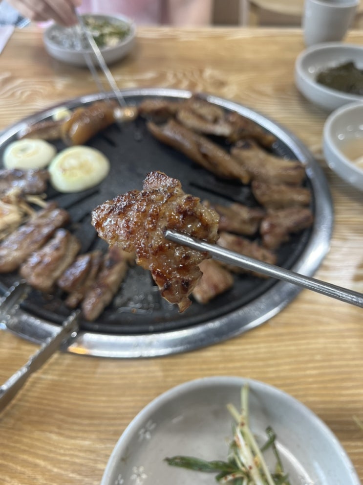  창원 유니시티 어반브릭스 맛집 아숲갈비, 국내산 돼지갈비가 맛있는 정직한 고깃집