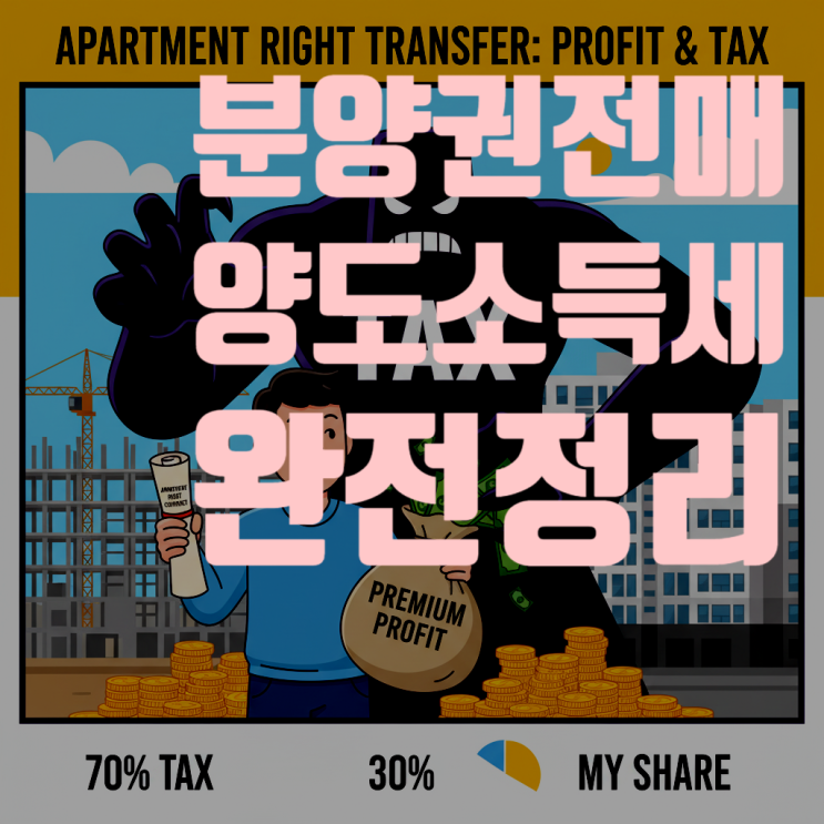  분양권 전매 양도소득세, 계산부터 신고까지 완벽 정복 (2025년 최신판)