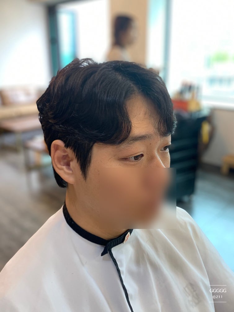 창원미용실 박준뷰티랩팔용점 남자머리 다운펌 잘하는곳