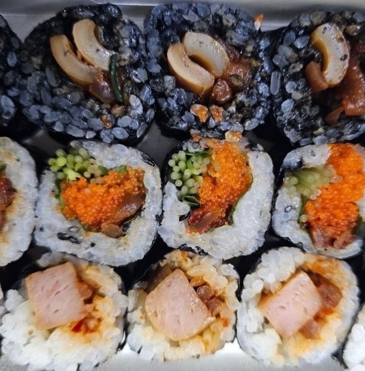  [배달 맛집] 스팸마리김밥《스쿨푸드》