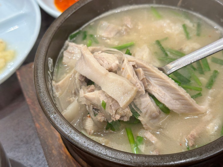  동대구역 대구무역회관 근처 배불리 먹을 수 있는 돼지국밥 맛집, "산더미 미성돼지국밥 동대구역점"