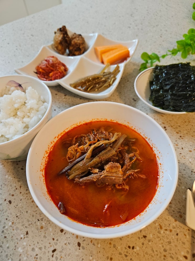 [이가네식품] 이재수 명인의 프리미엄 명인육개장, 집에서 즐기는 칼칼한 속풀이 육개장!