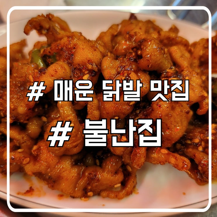  정왕동맛집 불난집｜스트레스 날아가는 닭발 맛집