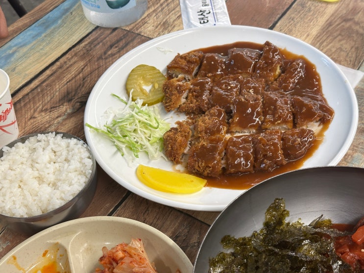  아산 배방 호서대 제육덮밥 육회비빔밥 왕돈까스 맛집 철수네고기마당