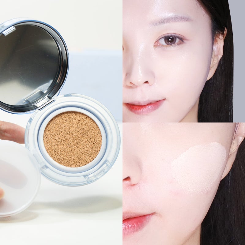 세미 글로우 쿠션인데 커버력 좋은 신상쿠션 어바웃톤 워터 레이어핏 쿠션 추천(21.5호)