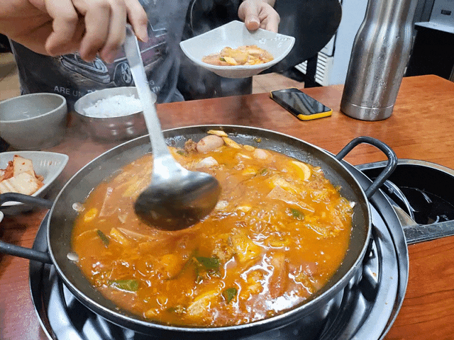  양주 송추부일기사식당 양주에 있는 의정부부대찌개 맛집