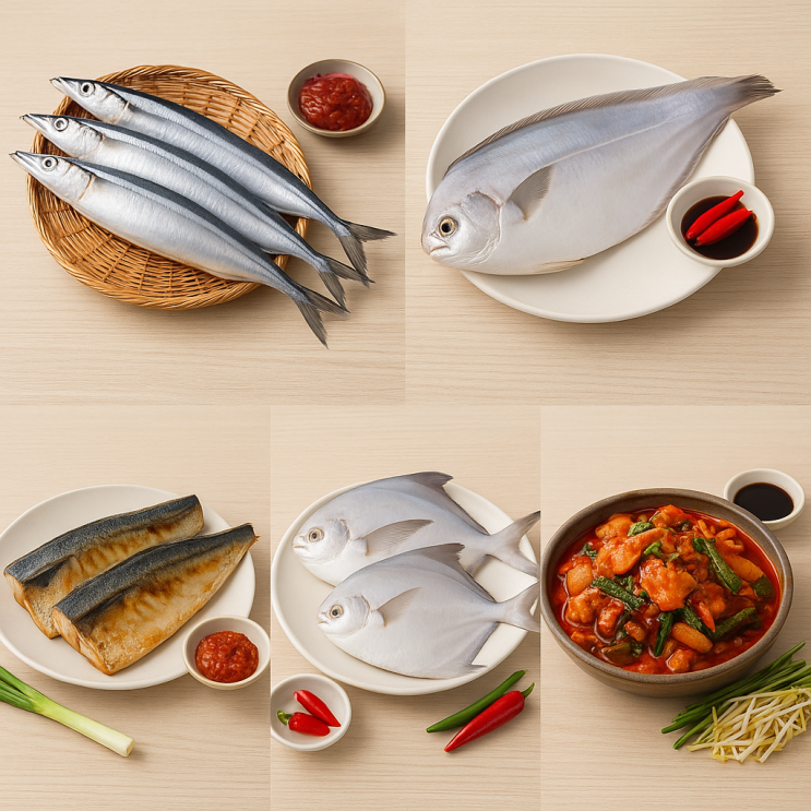  [10월 제철 생선 5가지] 지금 가장 맛있고 건강한 생선, 놓치지 마세요!
