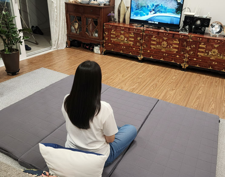  허리에 좋은 매트리스 토퍼로 매트리스 구매비용 절감 까사로마 블랙 에어코일 매트리스 솔직 후기 Part 2