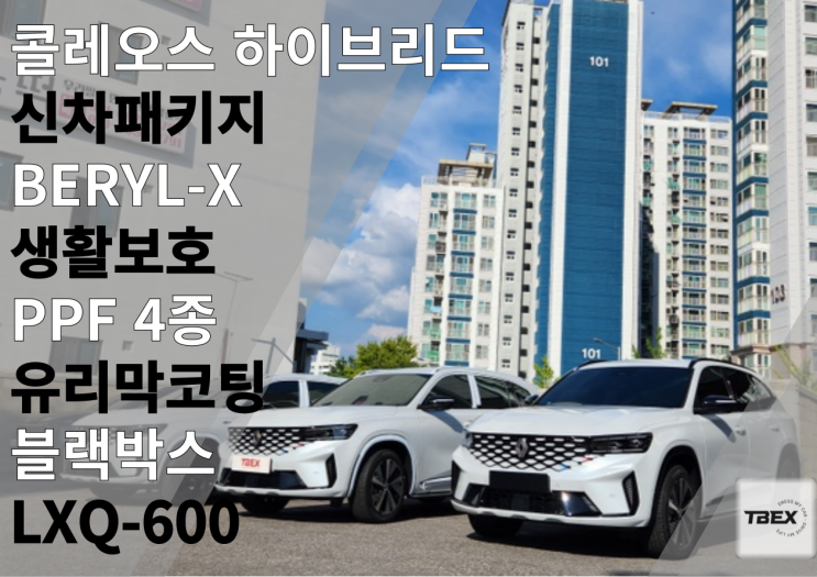  르노 콜레오스 클라우드 펄, 솔라가드 배럴-X 썬팅으로 완성하는 드라이빙 감성