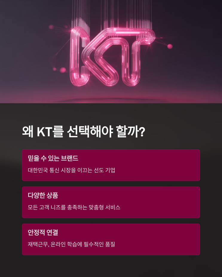  KT 인터넷 요금제 및 IPTV 서비스 완벽 분석