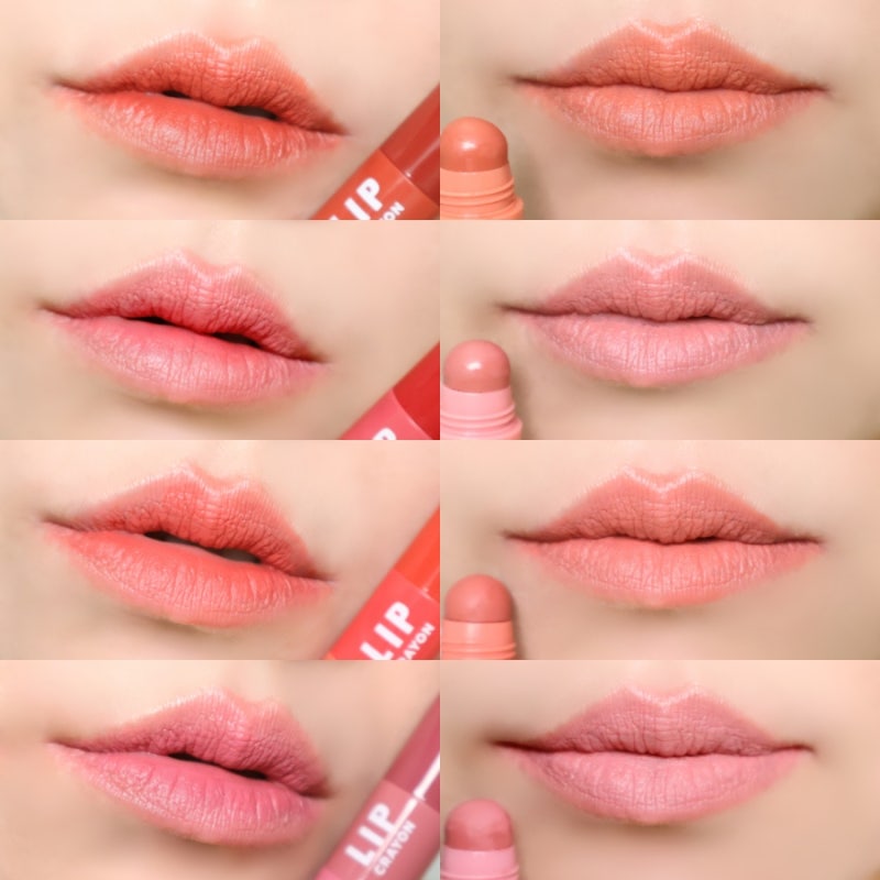 메리쏘드 크레용 전색상 매트 립스틱 예쁘게 바르는 방법