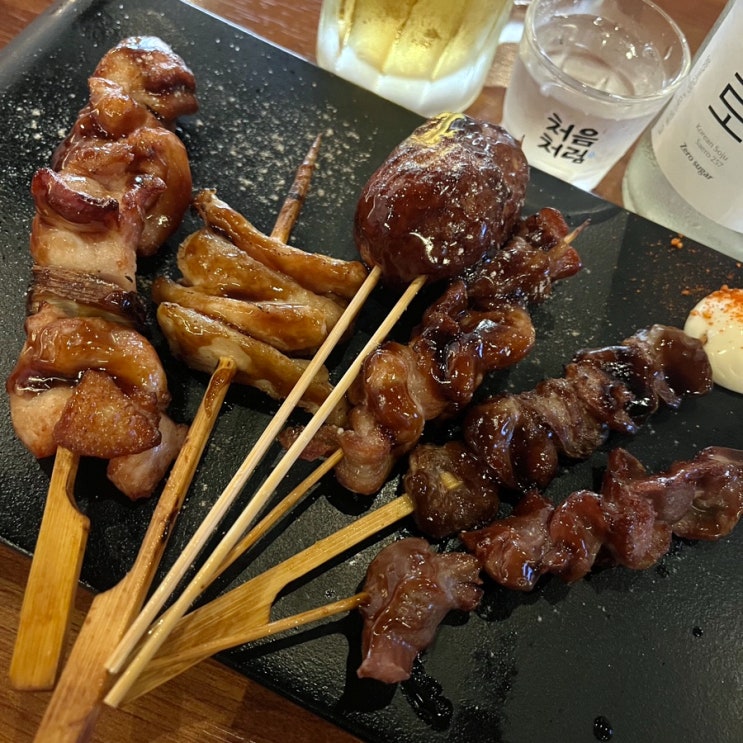  소래포구 야장 포차 술집 단토리 꼬치 맛집