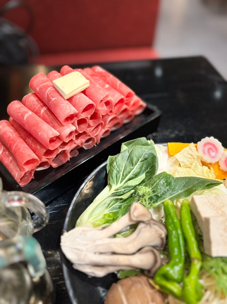  등촌동 맛집 옥소반 가양점 스키야키·샤브샤브 10주년 무한리필 후기, 위치·주차장 정보