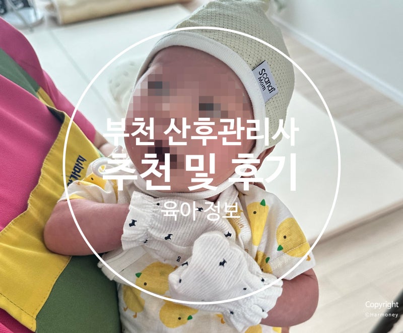부천 산후관리사 추천 및 서비스 이용 후기 (부천 아가마지, 희망나눔사회적협동조합, 김희....
