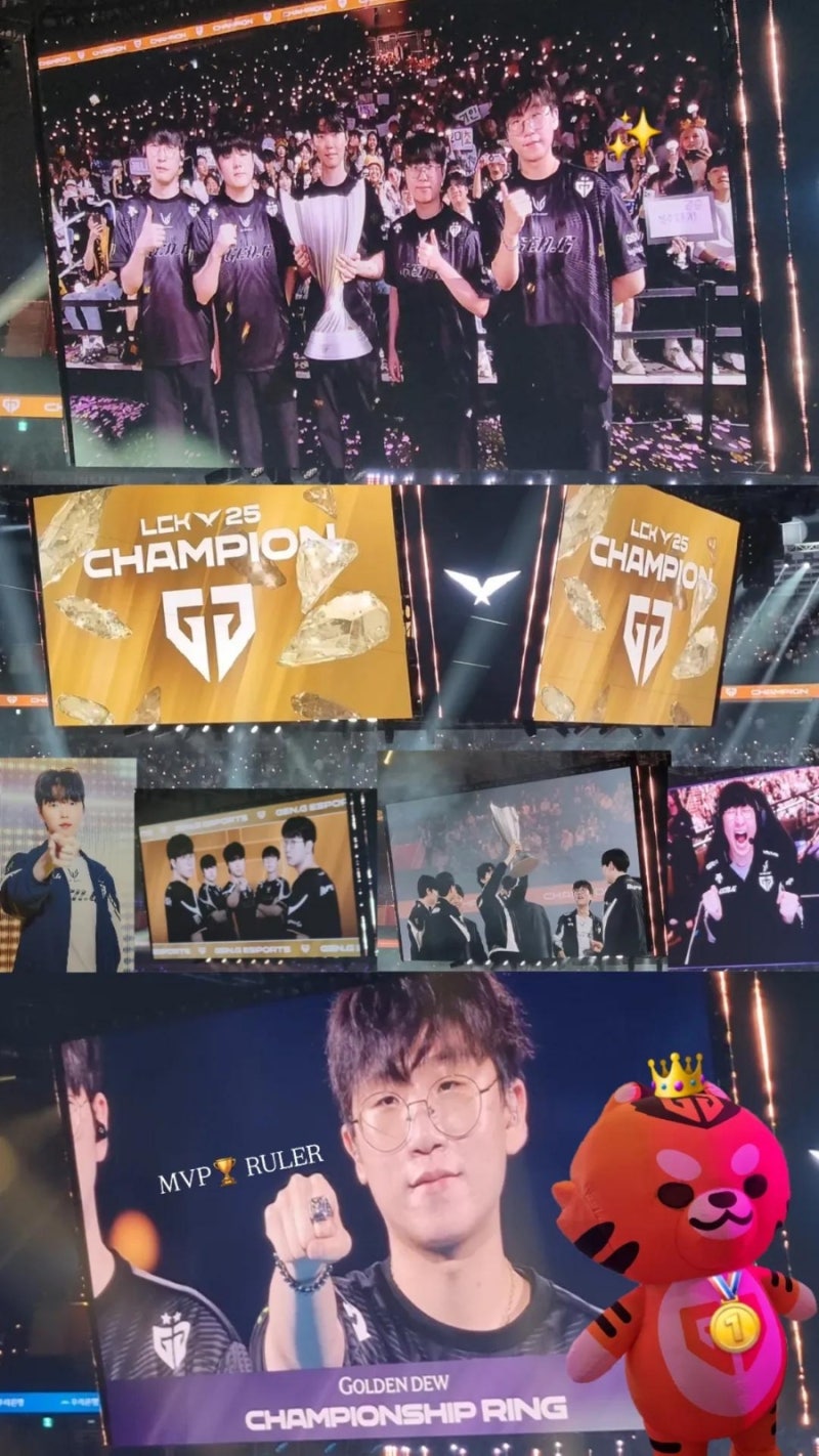 2025 LCK 결승전 직관 후기 _ 첫 단일 시즌 왕좌의 주인은?