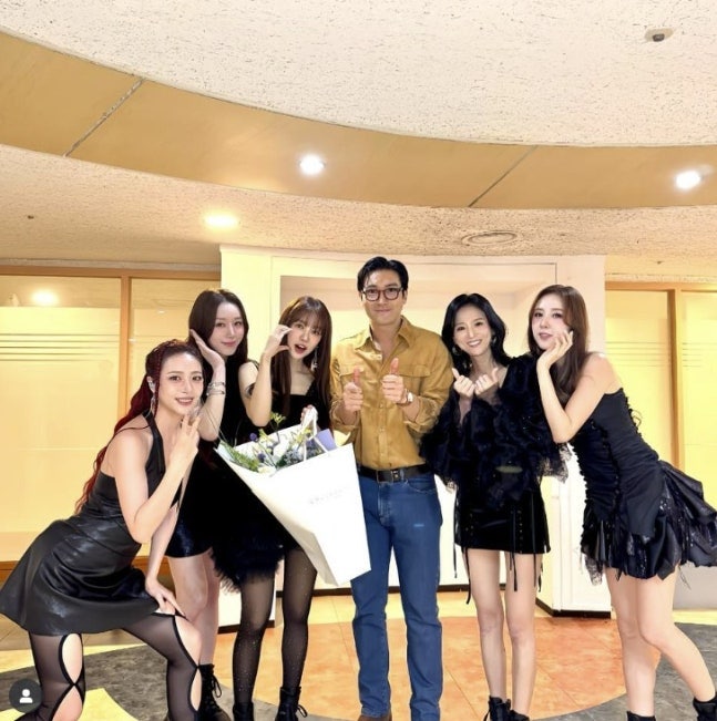 최시원, 베이비복스 콘서트 응원 1세대 걸그룹 베이비복스 완전체