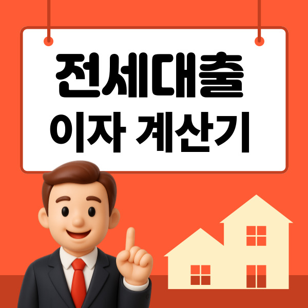  전세자금대출 이자계산기 초보도 쉽게 따라하는 대출 이자 계산 방법