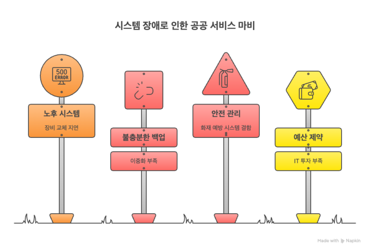  2025년 9월 정부 행정시스템 장애 사태 총정리