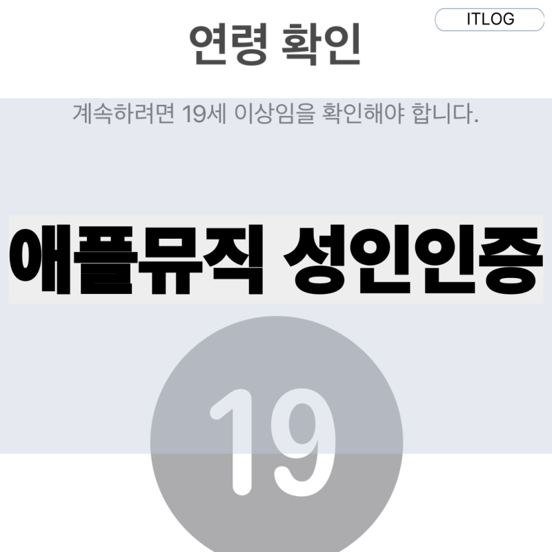 애플뮤직 성인인증 A to Z 정리, 10대들 주목