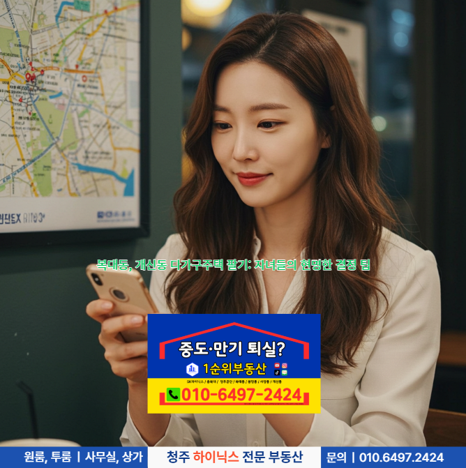  청주하이닉스 4캠퍼스 부속시설 M15X PH3·PH4 단기 숙소 — 복대동·봉명동15분 통근