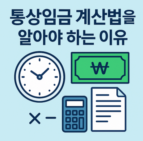  통상임금 계산법을 알아야 하는 이유