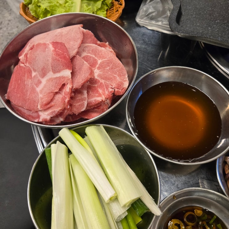  [오창 맛집] 도톰 담백한 냉패목살과 감칠맛 나는 시오야끼 소스의 조합 "대파촌 오창상회점"