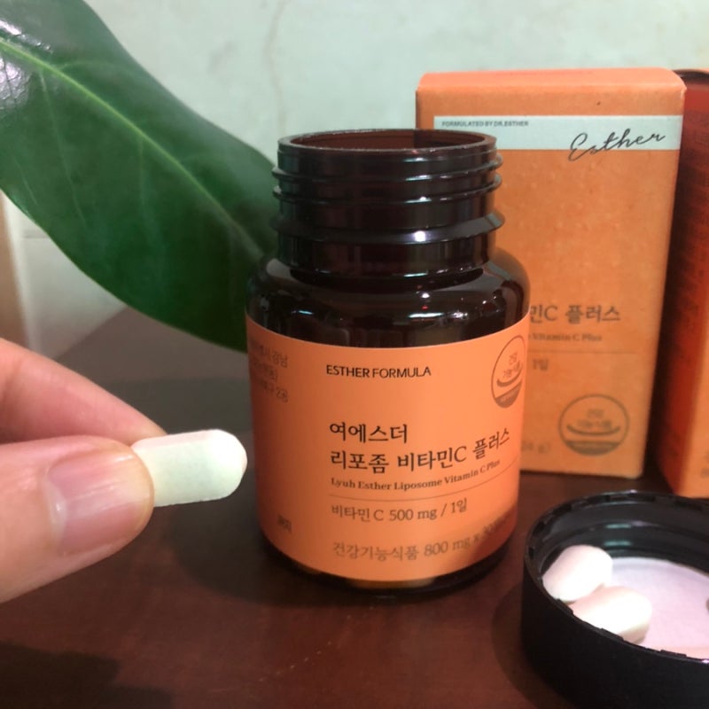 “여에스더 리포좀 비타민C 플러스 효능 완벽 정리 + 비타민C 풍부 식품 추천”/활성산소제거....