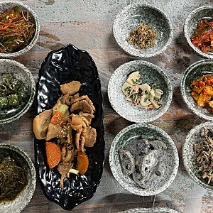 [태안 맛집] 부모님 모시고 가기 좋은 청산수목원 근처 맛집 '연옥당' 연잎밥