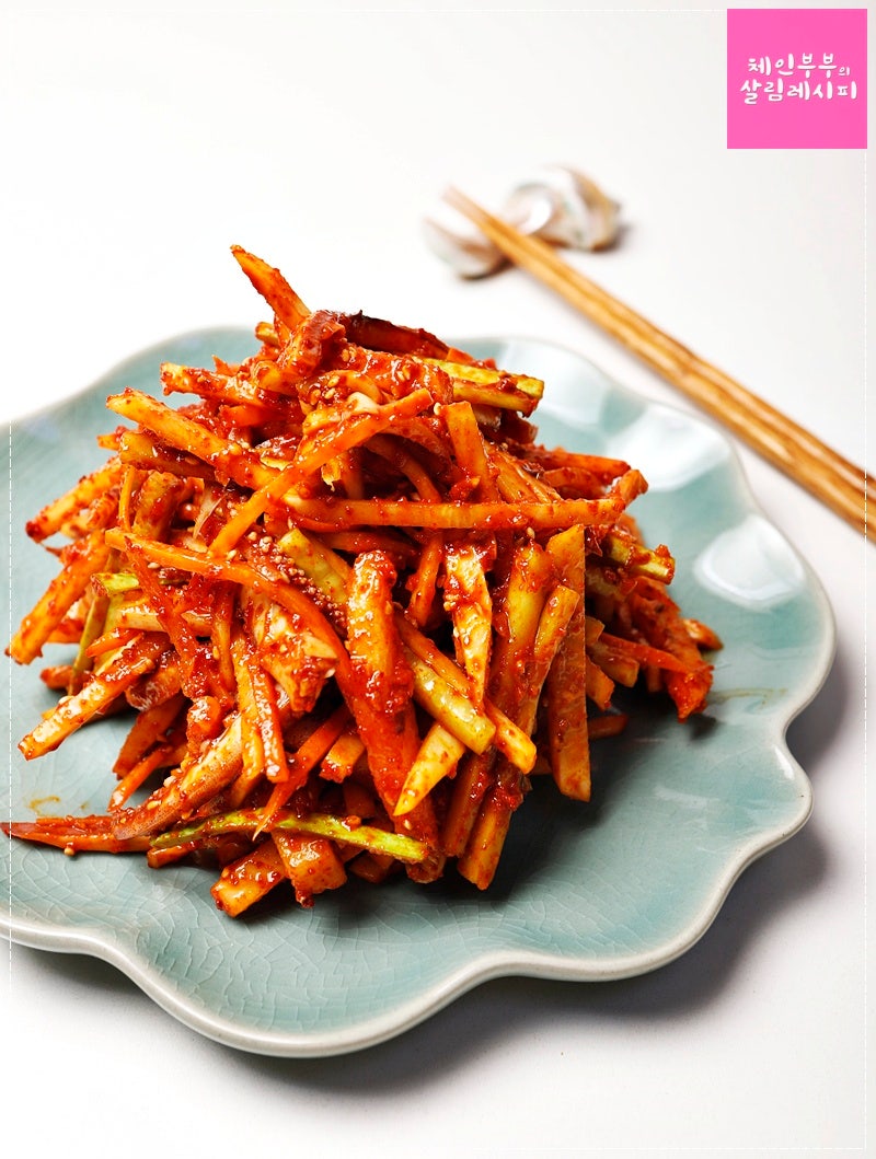 파주 단골집 스타일 오징어초무침 만드는 법 / 오징어요리 /무오징어초무침 / 명절반찬