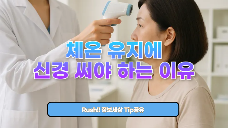  체온 유지에 신경 써야 하는 이유: 건강과 활력을 지키는 핵심 습관