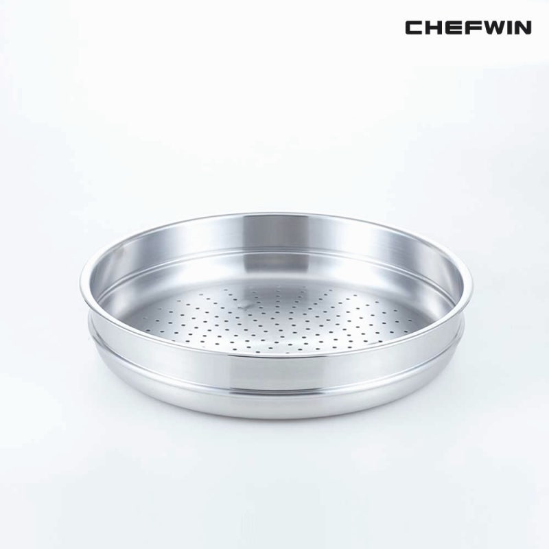 쉐프윈 통5중 스텐찜기 32cm, 인덕션까지 완벽 호환되는 대형 찜솥