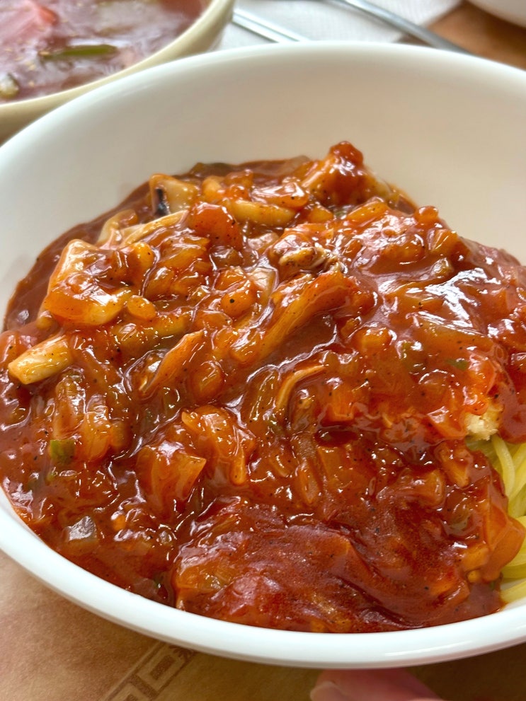 덕천맛집 해송반점 사천짜장이 유명한 노포중식맛집
