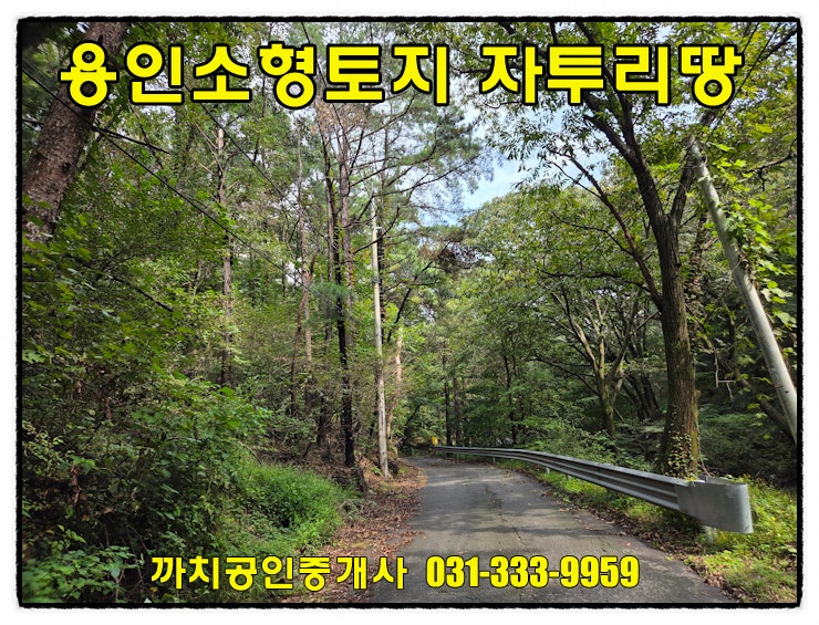  용인 모현읍 소형토지매매 개발행위허가 완료 귀한 자투리땅