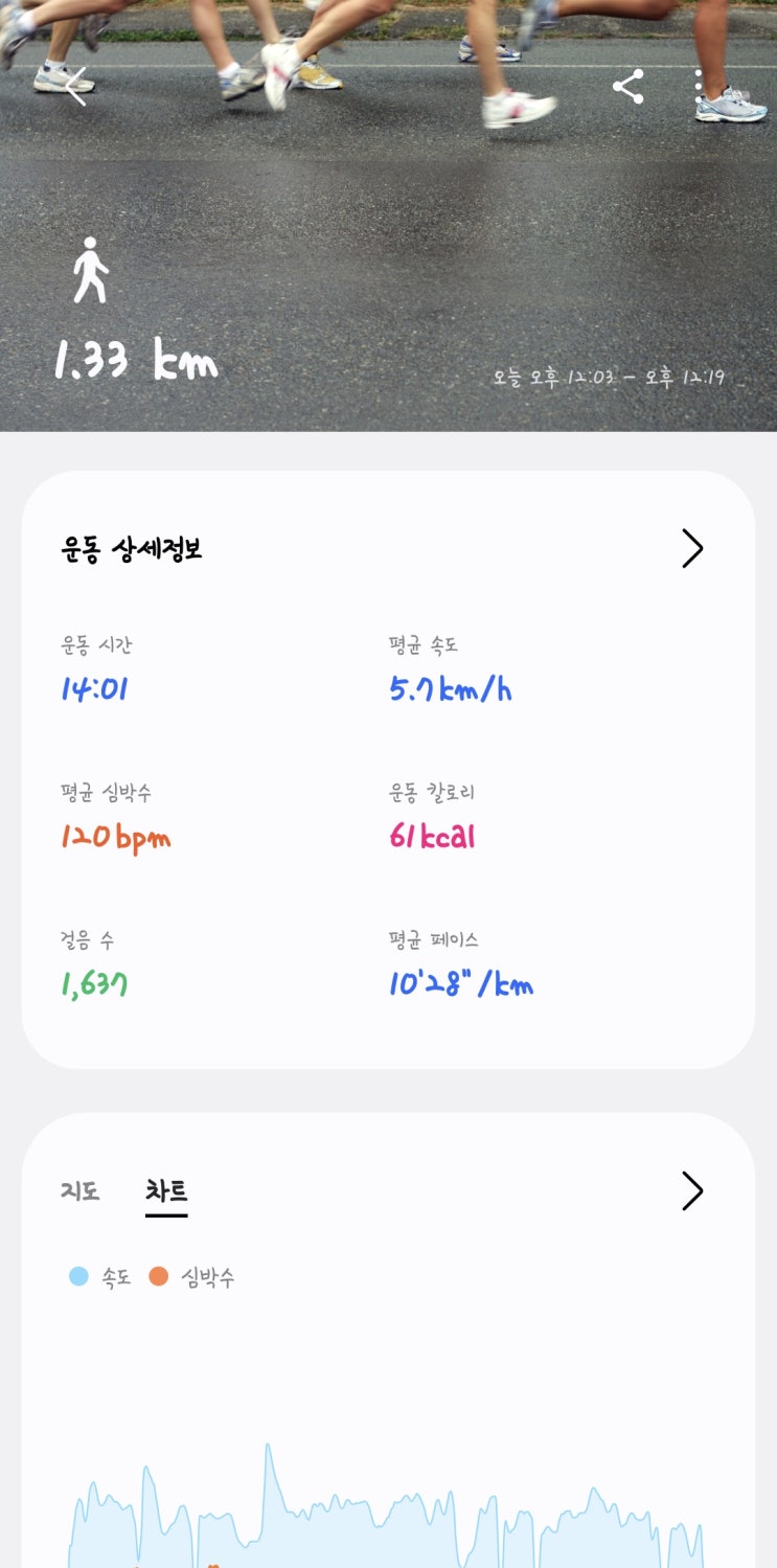  간단하게 걷기 운동
