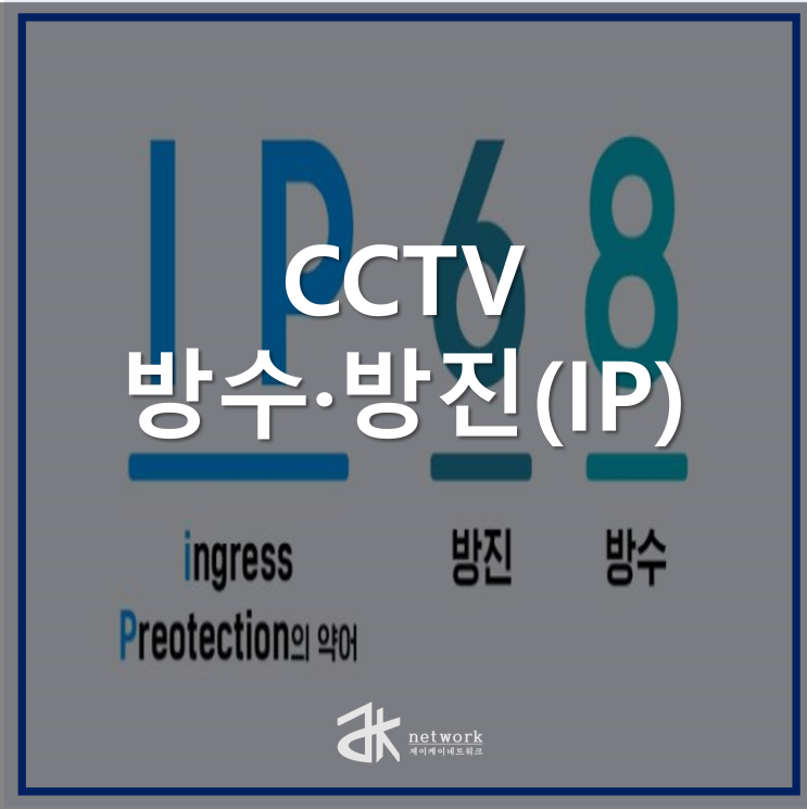  CCTV 방수·방진(IP) 등급