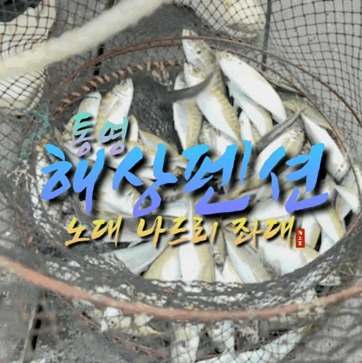  통영 해상펜션 조은좌대 노대도 나리드 낚시터 1박 후기