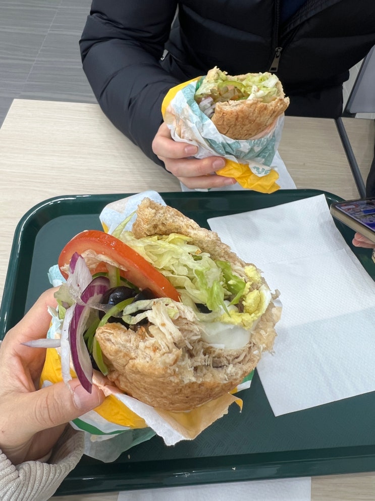  써브웨이 방이역점 다이어트 맛집
