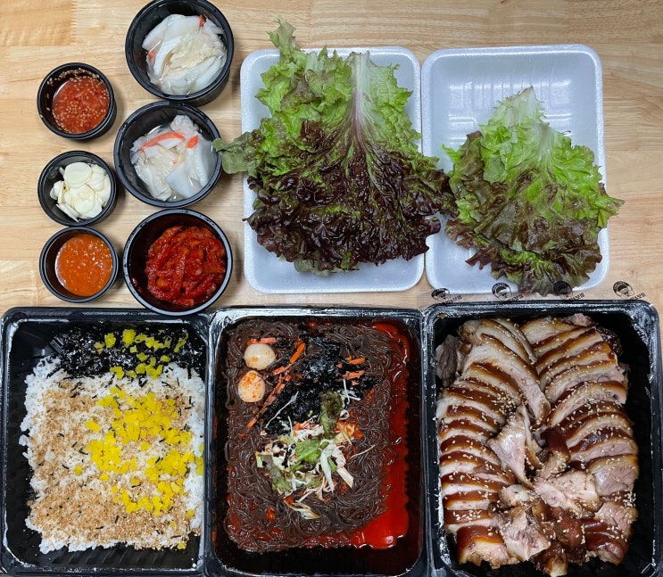  냠냠족발앤보쌈 평택점 내돈내산 송탄 배달 맛집