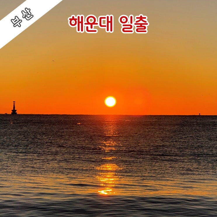  [부산] 2025년 1월 1일 새해 첫 해운대 일출