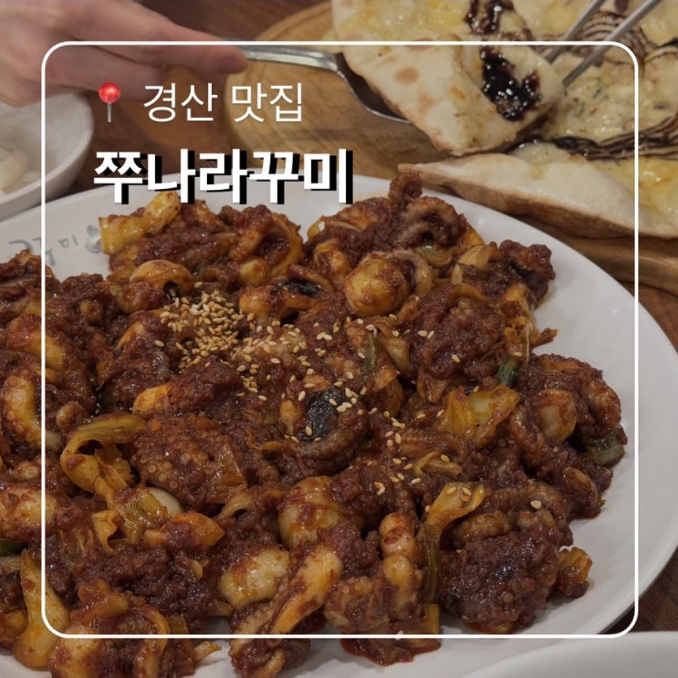  경북 경산 쭈나라꾸미 매콤한 쭈꾸미 맛집