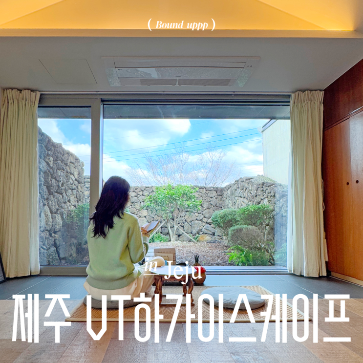  제주도 애월 감성숙소 VT하가이스케이프 A동 돌담집 독채펜션 자쿠지