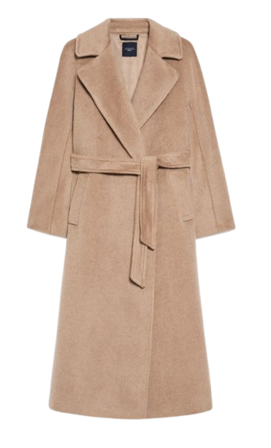  24FW 위크엔드 막스마라 TEMPERA 템페라 울 알파카 로브 코트 002 카멜 MAX MARA TEMPERA WOOL ALPACA ROBE COAT