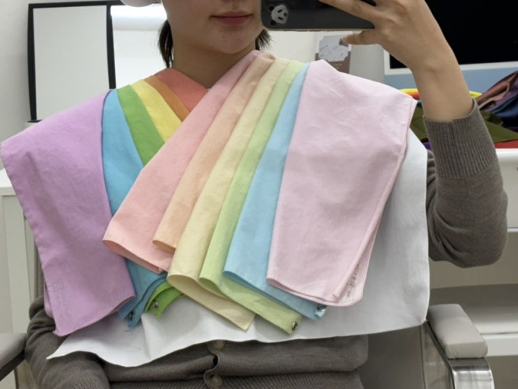  강남퍼스널컬러 진단 컬러공방 후기, 봄 라이트 립스틱 만들기