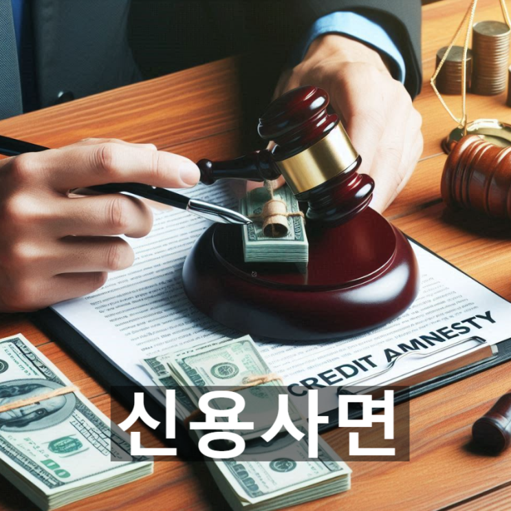  '신용사면'이란? 뜻과 개념, 대상 및 필요성, 대상자 확인방법, 효과 및 진행절차 등