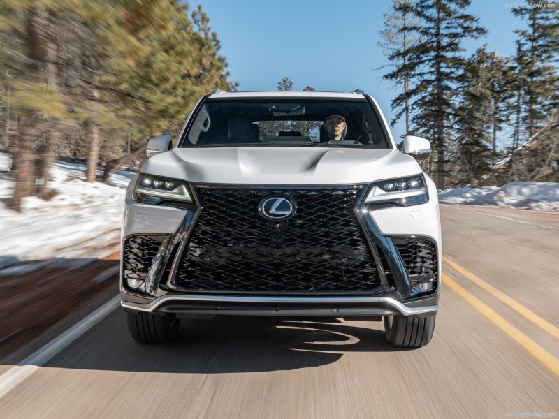 바디 온 프레임 렉서스 LX 700h 하이브리드 대형 SUV 출시 예고 