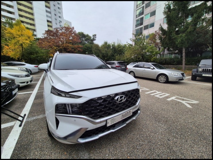  인천자동차유리교체 싼타페 전면유리 교환 수리 보수