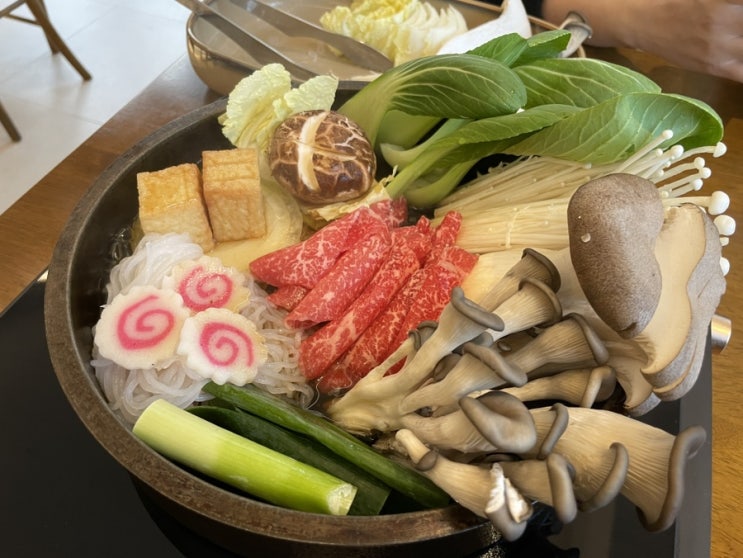 가좌역 맛집 추천 ! 가성비 좋은 한우 투뿔 스키야키 샤브샤브 전문점, 이오 한우구이 스키야키