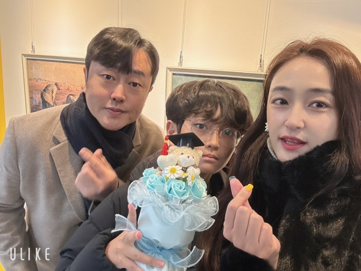  초딩 아들 졸업