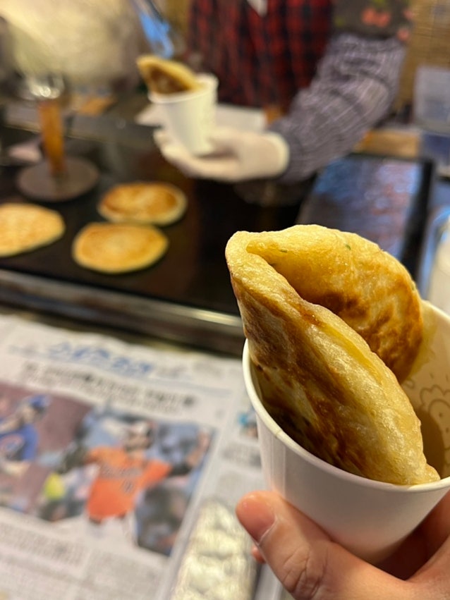  의정부 제일시장 천원 붕어빵 호떡 겨울간식