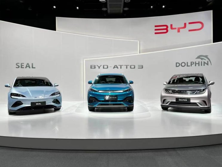 中 BYD 12월 전기차 판매량 사상 최대치…테슬라 추격 中 BYD 12월 전기차 판매량 사상 최대치…테슬라 추격